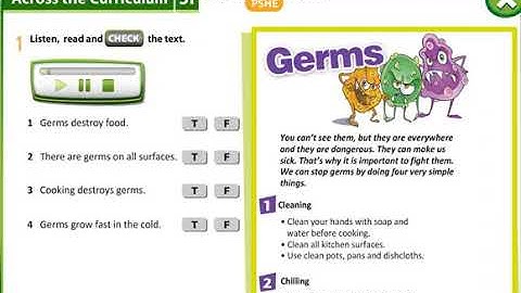 Excel 6.Module 5.GERMS.Ex:1.p 62.Text
