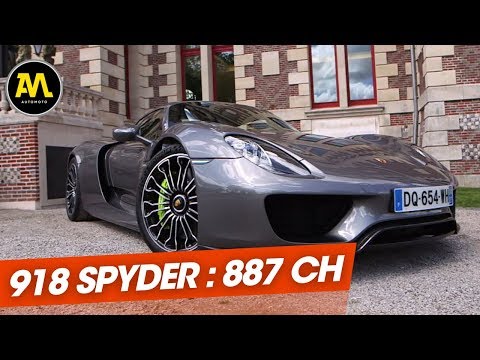 Vidéo: Incroyable voiture du jour: la Porsche 918 Spyder