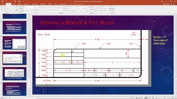 02   Inventor Template Drawing   Title Block