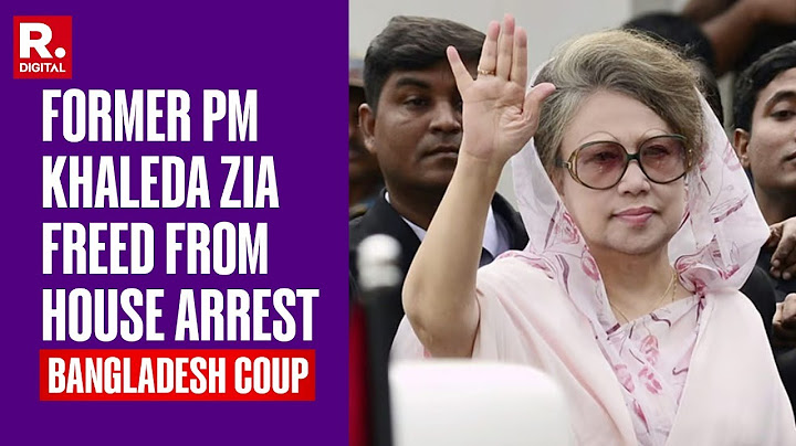 Sheikh Hasina's Rival And Former Bangladesh PM Khaleda Zia Freed From House Arrest In Bangladesh