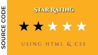 Full Star Rating Using HTML CSS | Quick CSS Tricks News