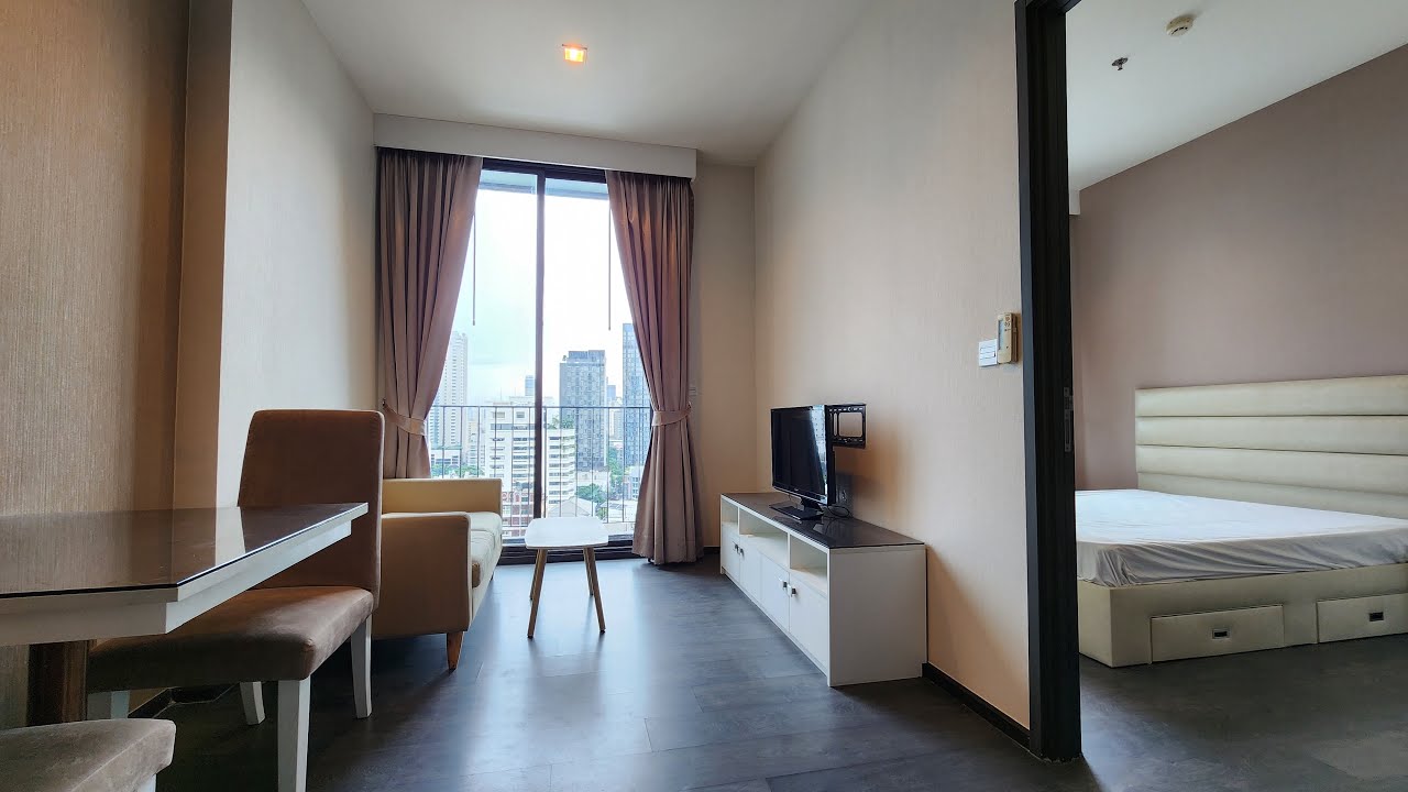 Edge Sukhumvit 23 | 1 ห้องนอนให้เช่า ทำเลดี น่าอยู่ วิวสวย  video