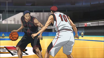 Kuroko no Basket 43 Aomine vs Kagami (episode 18 season 2) THE ZONE