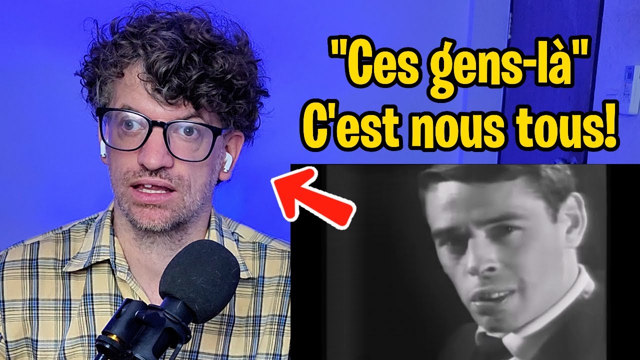 Québécois réagit a Jacques Brel 