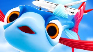 FLYING FISH JUMPS OUT OF A PLANE - I Am Fish Part 14 | Pungence screenshot 5