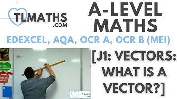 A-Level Maths: J1-01 [Vectors: What is a Vector?]