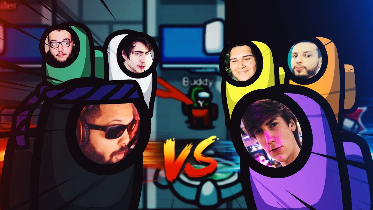 MATEI O CELLBIT PRIMEIRO NO AMONG US ft. Ljoga, Cellbit, Mount, Rabico, Vxgameplay e outros!