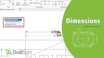 Edit Dimension to Center Justify Dimension Text Using Command Window