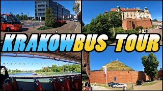 KRAKÓW Bus Tour - Poland (4k)