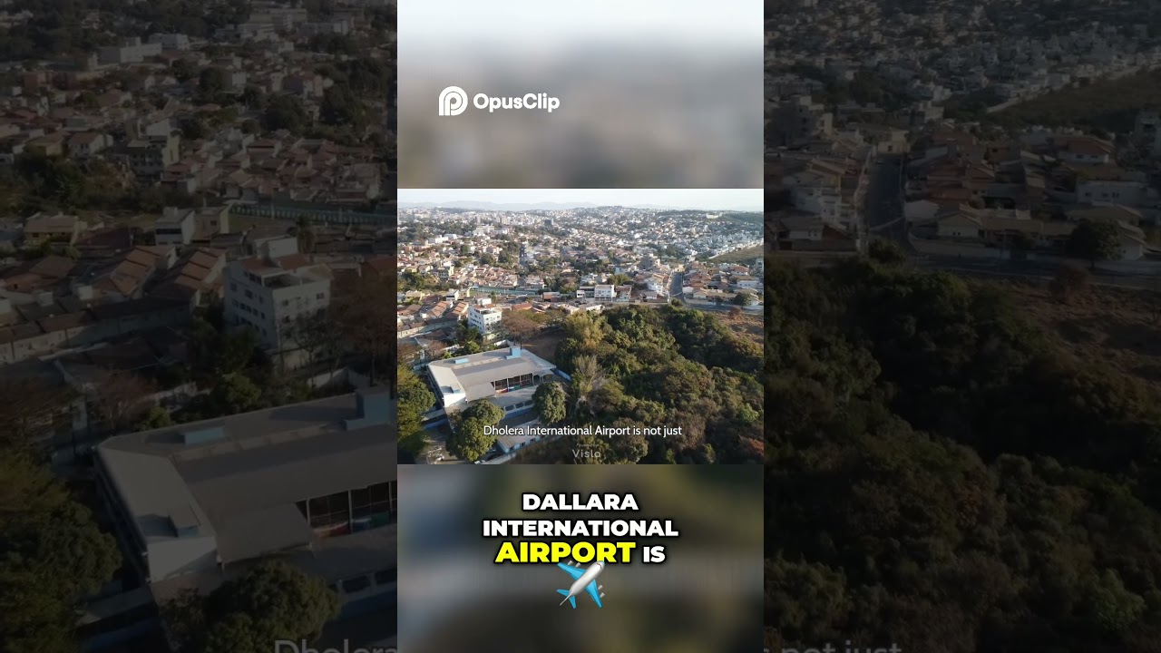 Dholera International Airport  India's Aerotropolis of the Future 