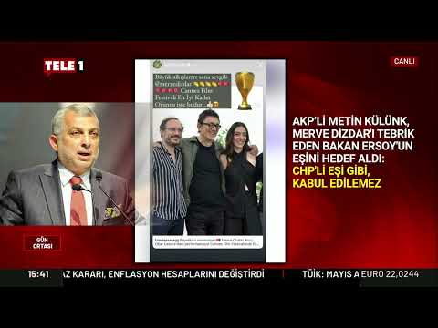 AKP'li Metin Külünk, Merve Dizdar üzerinden Bakan'ın eşini hedef aldı!