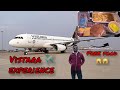 Vistara flight experience  delhi to hyderabad vlog  telugu