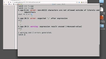 CSUSB CSE 201 2014-10-06