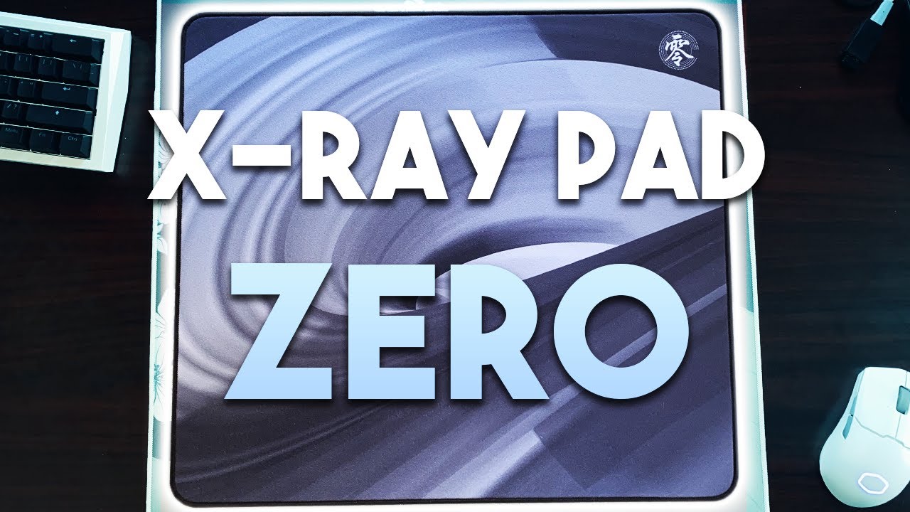 X-raypad Aqua Control Zero (零) Gaming Mouse Pads – Slow & Control – X-raypad