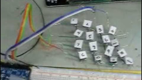 Four-Function Calculator on Arduino