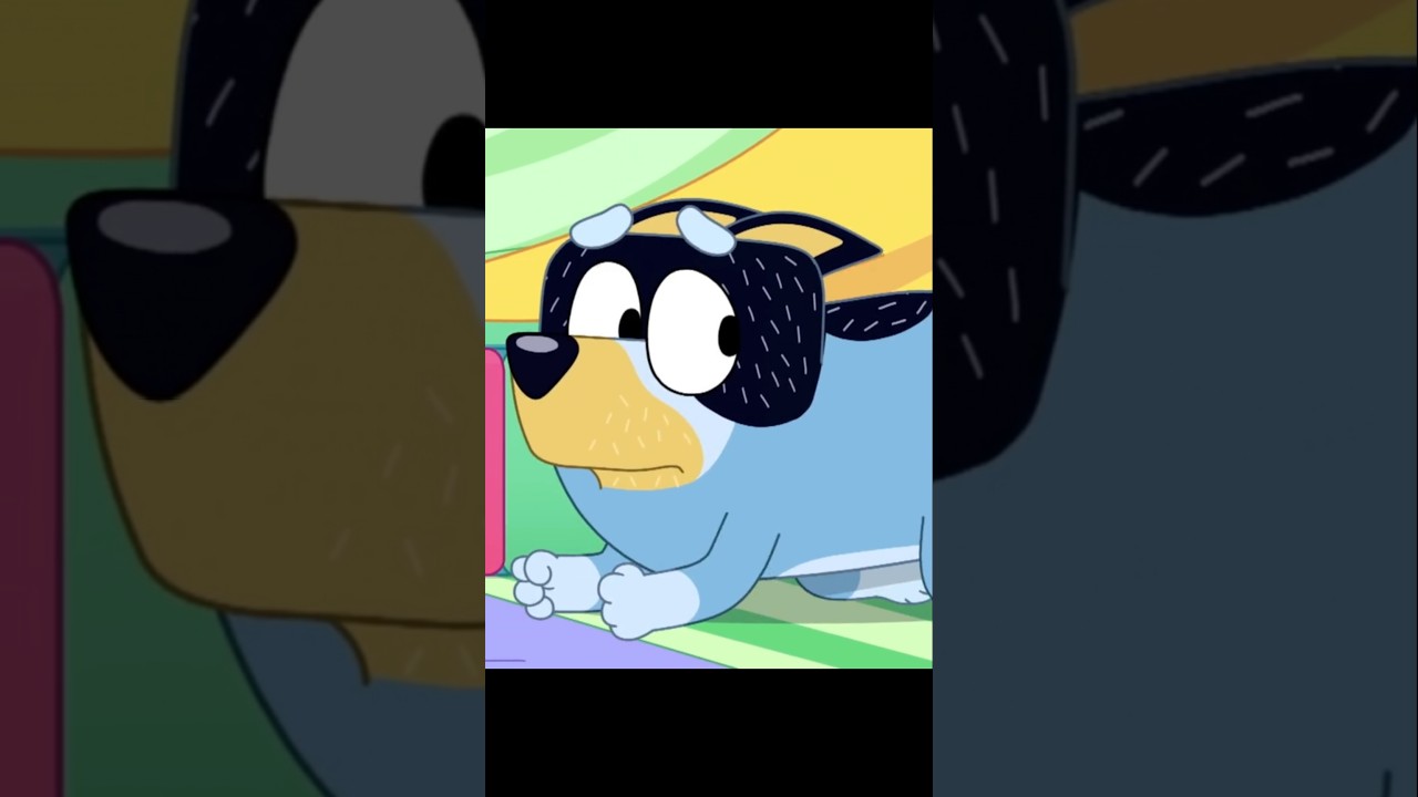 "BLUEY: BANDIT STUCK AT THE CUBBY MAZE" #bluey #blueyseason3 #shorts #blueyfun