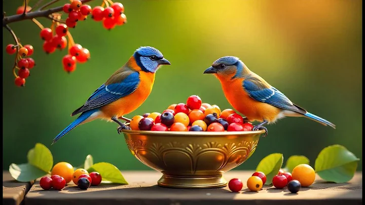 Relaxing Bird Sounds 4K ~ Birds Singing Heal Stress, Anxiety And Depression, Heal The Mind #3