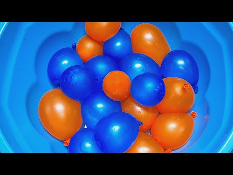 Fun Water Balloons Pop part 53!!! - water balloons - satisfying vedio #satisfying #asmr #funny