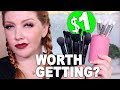 $1 Makeup Brushes Review | Shop Miss A | Worth Getting?