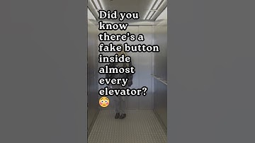 Fake Button Inside Every Elevator! 😱 | FunFacts Express