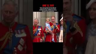 Prince George Vs. Prince William First Balcony Appearance! #queenelizabeth #kingcharles #edit #usa