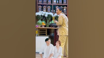 Ngọc Tiền Tiếp Tục Đến Thắp Hương Cho Quý Bình Tại Chùa Đức Quang #shorts