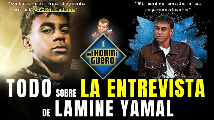 LAMINE YAMAL en El HORMIGUERO - Análisis COMPLETO: Kings League, Plex ¡NO te pierdas lo que dijo!