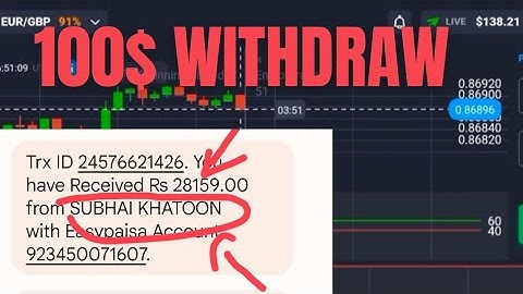 Quotex Live 100$  Easypaisa Withdrawal. Quotex Live 100$ Withdrawal.#kabirusama