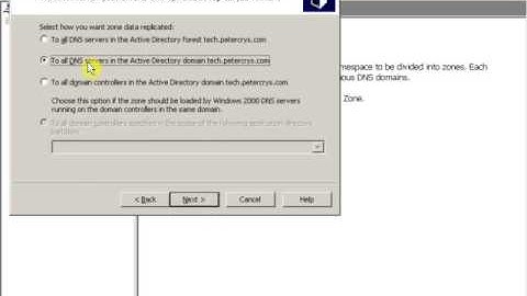 21 Install and Configure Domain Name System (DNS) on Windows Server 2003 for Internal Website