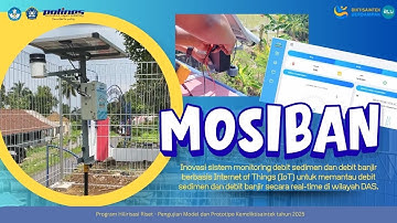 MOSIBAN :  Sistem monitoring Debit sedimen banjir berbasis IoT secara real-time di wilayah DAS.