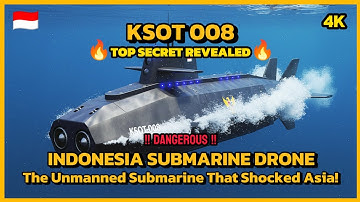 De Indonesische KSOT-008 onderzeeër-drone: de onbemande onderzeeër die Azië schokte!