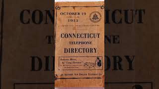 The First Phone Book – Who You Gonna Call?