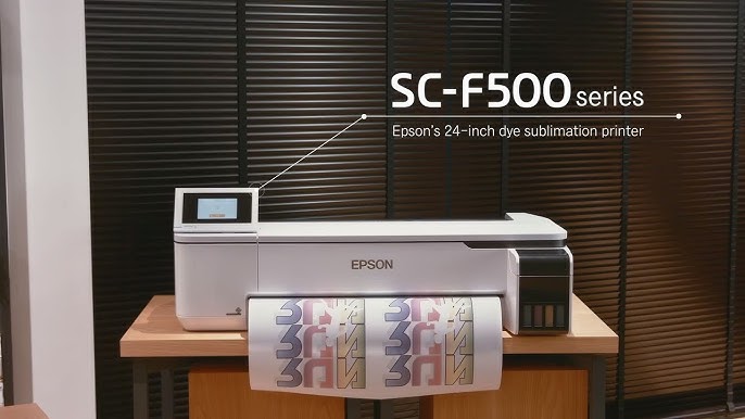 Impresora textil Epson SC-F2200 para DTG y DTF on Vimeo