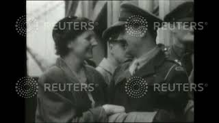 1951 Royal Norfolks Leave For Korea