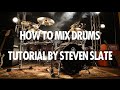 Slate Digital Drum Mixing Tutorial: How to Mix Drums and get HUGE Drum Sounds!