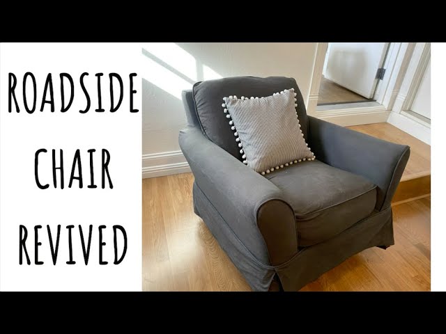 How To Re Chair With Rit Dye From Joann S Roadside Transformation Our Airbnb You - Can Furniture Be Dyed