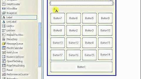 How to make a simple calculator in microsoft visual basis 2008/2010(part 1/2) Design