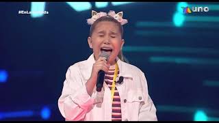 Ya es muy tarde- Angelina Salazar- Audiciones De La Voz Kids 2022