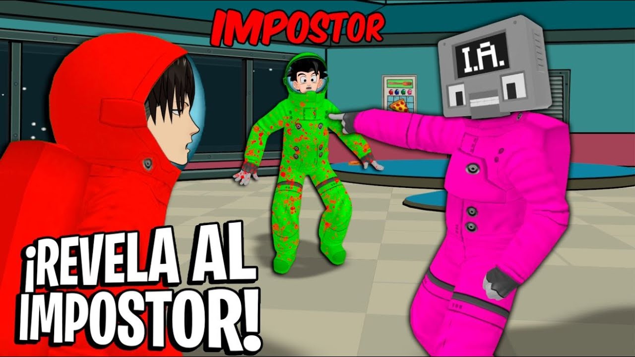 CONTRATÉ una I.A para DESCUBRIR al IMPOSTOR en AMONG US 🤖 | VRCHAT
