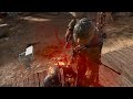 Body Shielded 🔫 pistol shots to knee then 🔫 pistol shot to head finishing move  👍👍👍