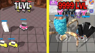 MAX LEVEL in Merge Monster - Battle Master Game