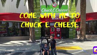Come with me to Chuck E. Cheese San Jose ca