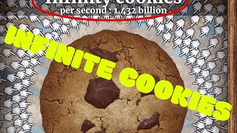 How to get INFINITE COOKIES in Cookie Clicker