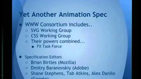 Web Animations: unifying CSS Transitions, CSS Animations, and SVG