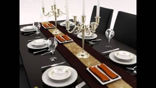 Dining table set  3D model from CGTrader.com