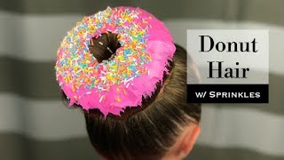 Crazy Hair Day Donut Hair  YouTube