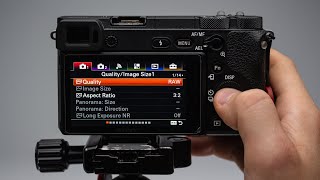 PHOTO & VIDEO SETTINGS + Custom Buttons (Sony a6500)