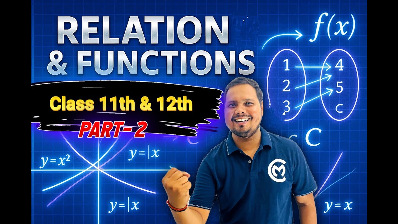 Relation and Function Class 11th and 12th (Part-2) - YouTube