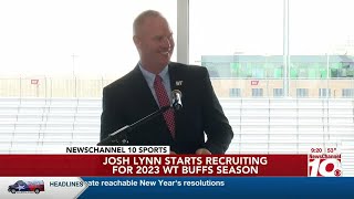 VIDEO: West Texas A&M football head coach Josh Lynn provides update on recruiting efforts