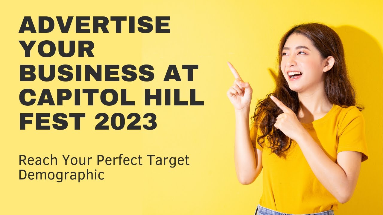 Grow Your Business With Advertising At Capitol Hill Fest 2023 Virtual & Live Concert Event